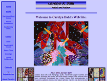 Tablet Screenshot of carolyndahlstudio.com